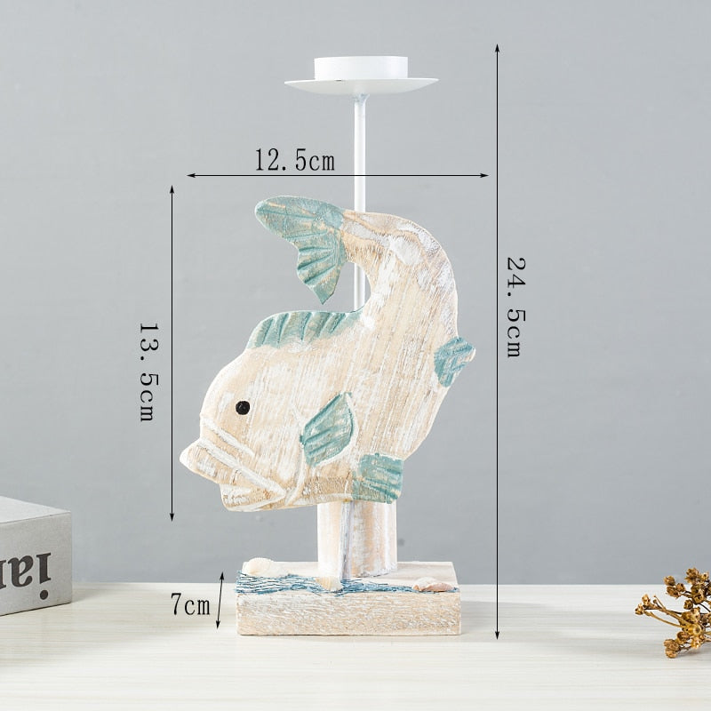 Coral Reef Fish Candle Holders