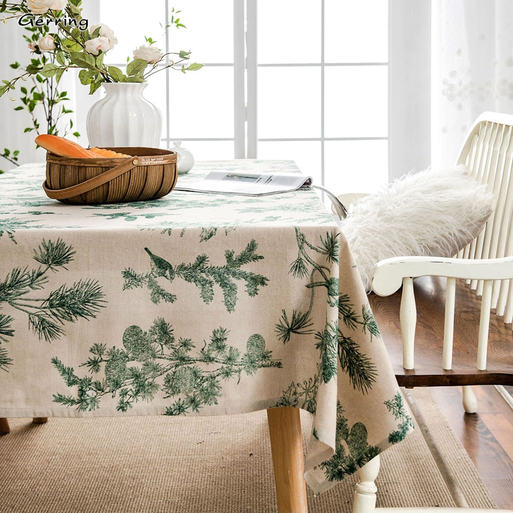 Floral Print Tablecloths