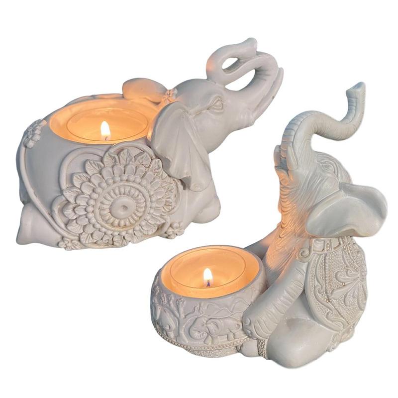 Safari-Themed Candle Holders