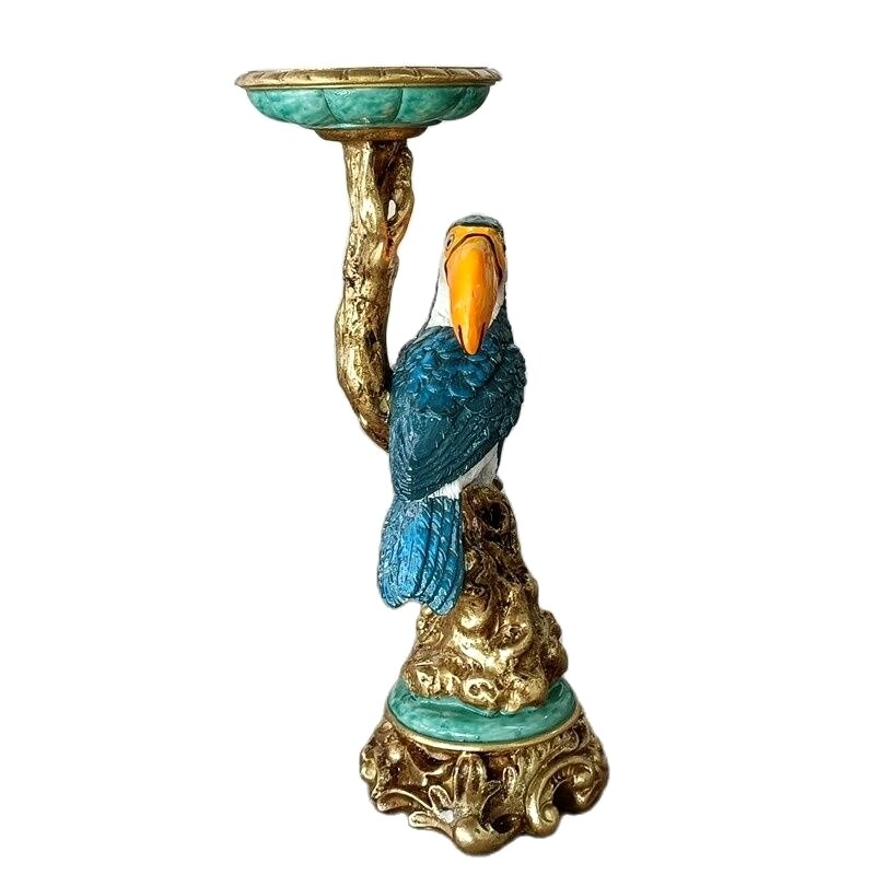 Parrot Candle Holders