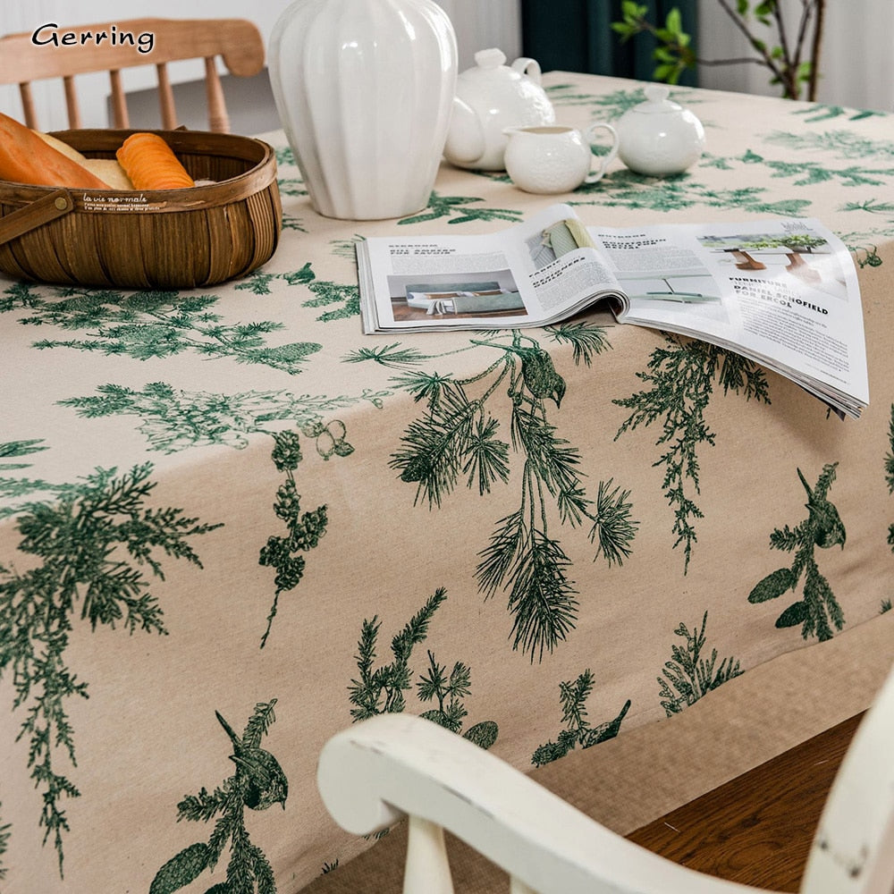 Floral Print Tablecloths