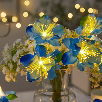 Tropical Blossom Fairy String Lights – 2m, 10 Warm LEDs