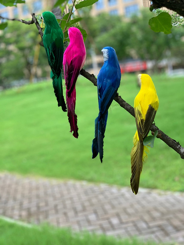 Tropical Bird Yard Decorations