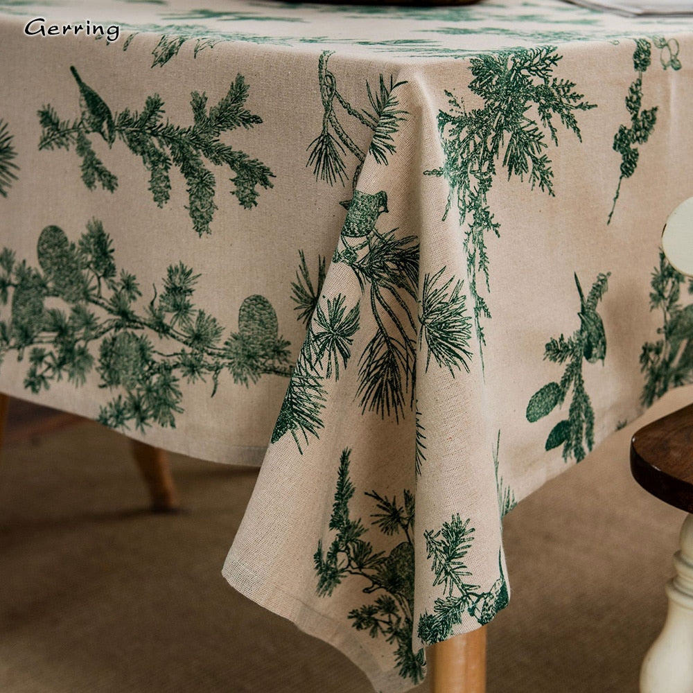 Floral Print Tablecloths