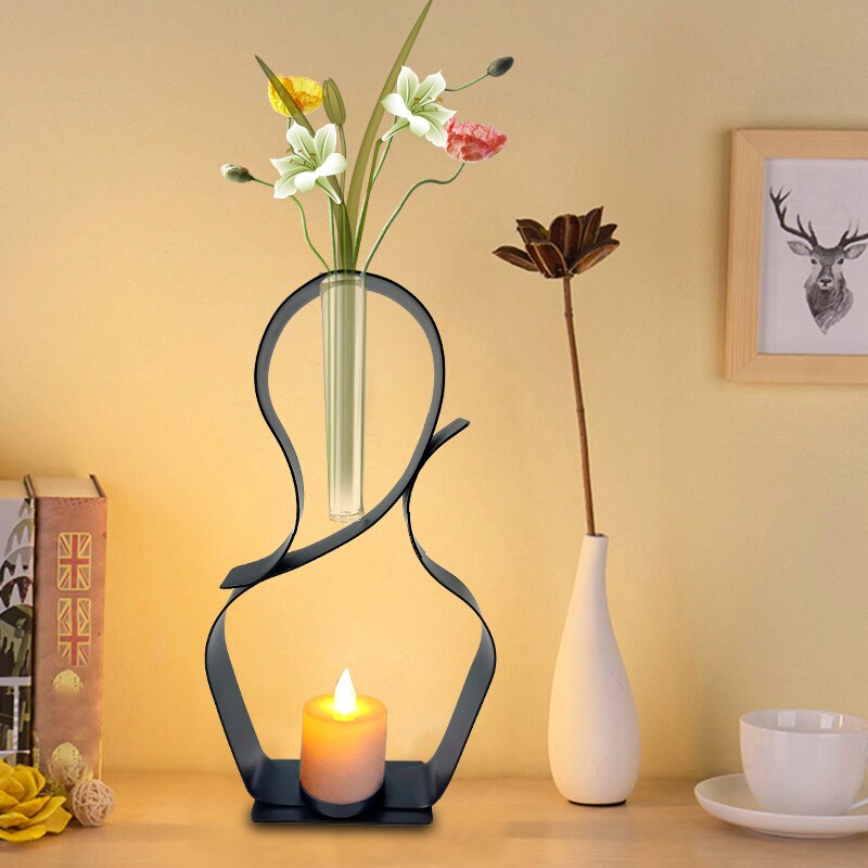 Tropical Flower Candle Holders