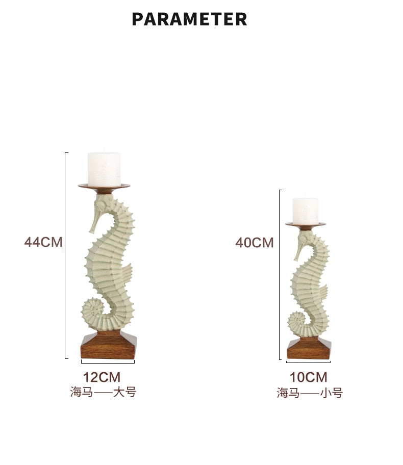 Seahorse Candle Holders