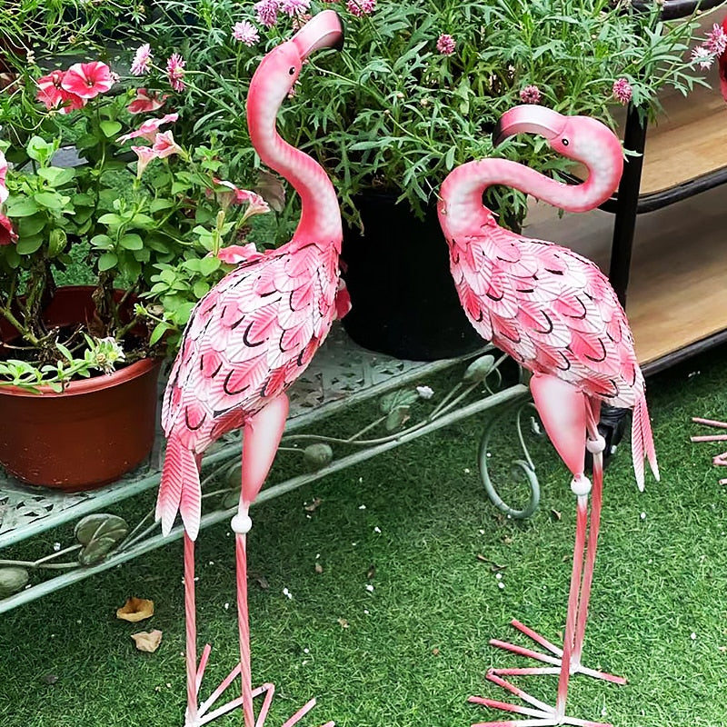 Flamingo Art Garden Ornaments
