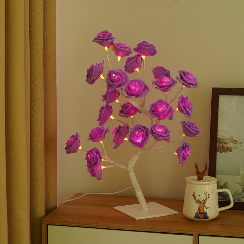 Tropical Flower Lamp