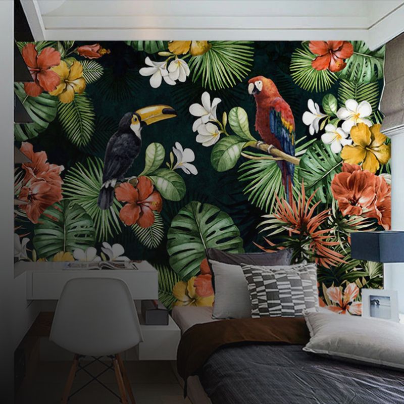 tropical-wallpaper-decor