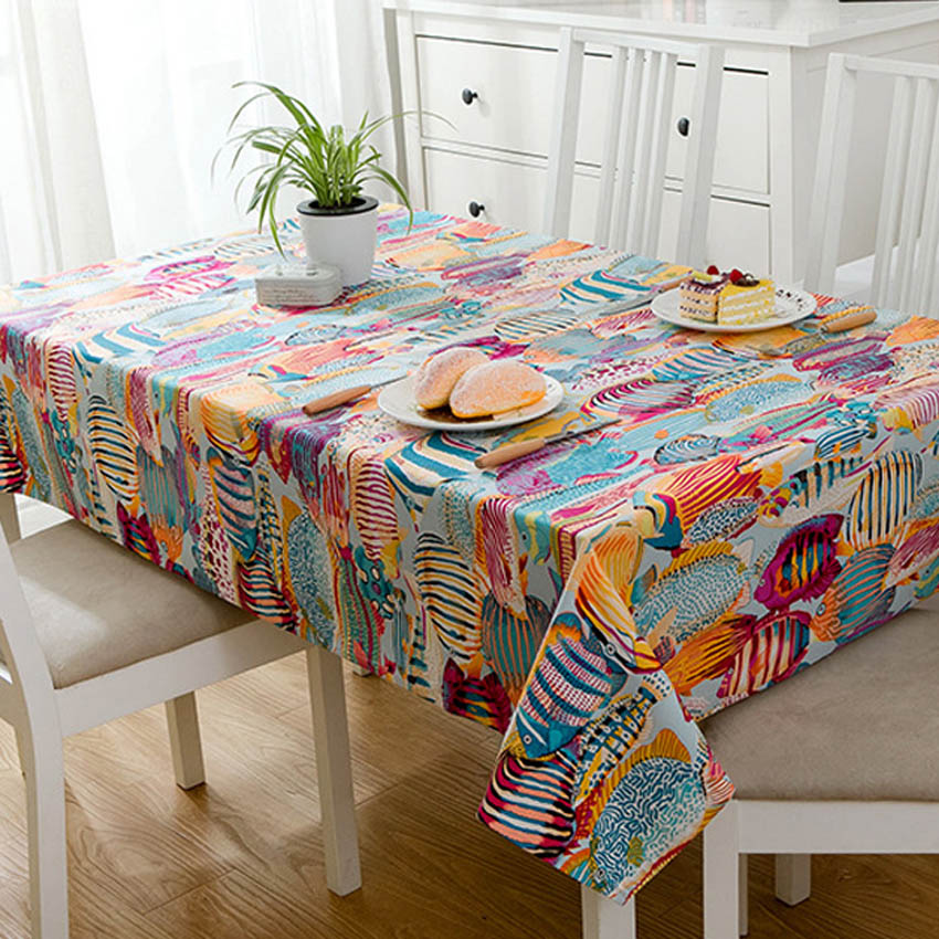 Tropical Fish Tablecloths