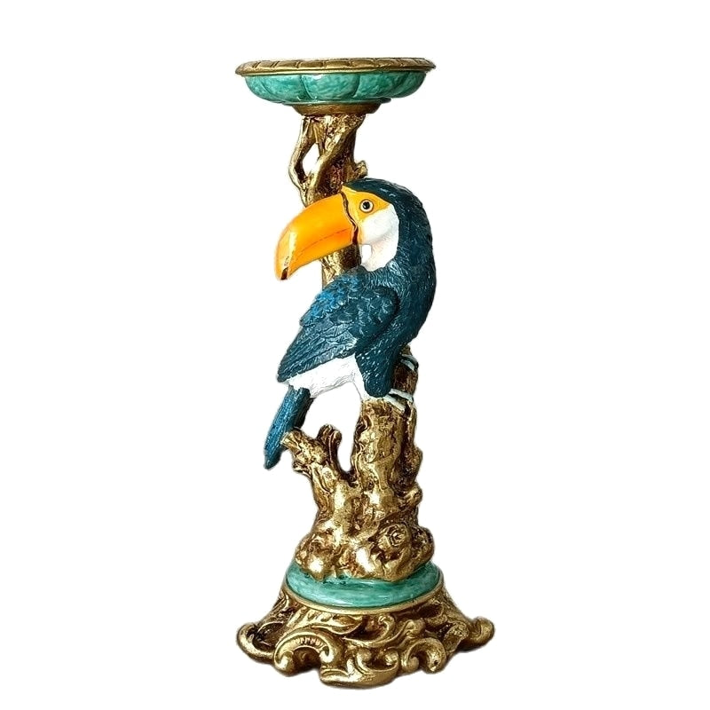 Parrot Candle Holders