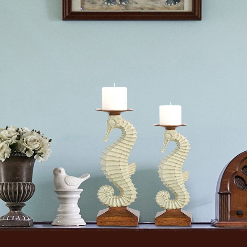 Seahorse Candle Holders