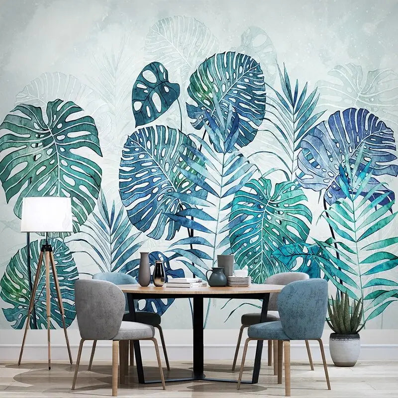 Blue Tropical Wallpaper