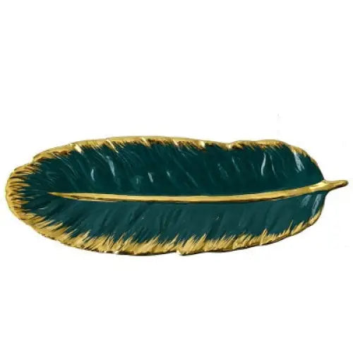 Ceramic Exotic birds feathers