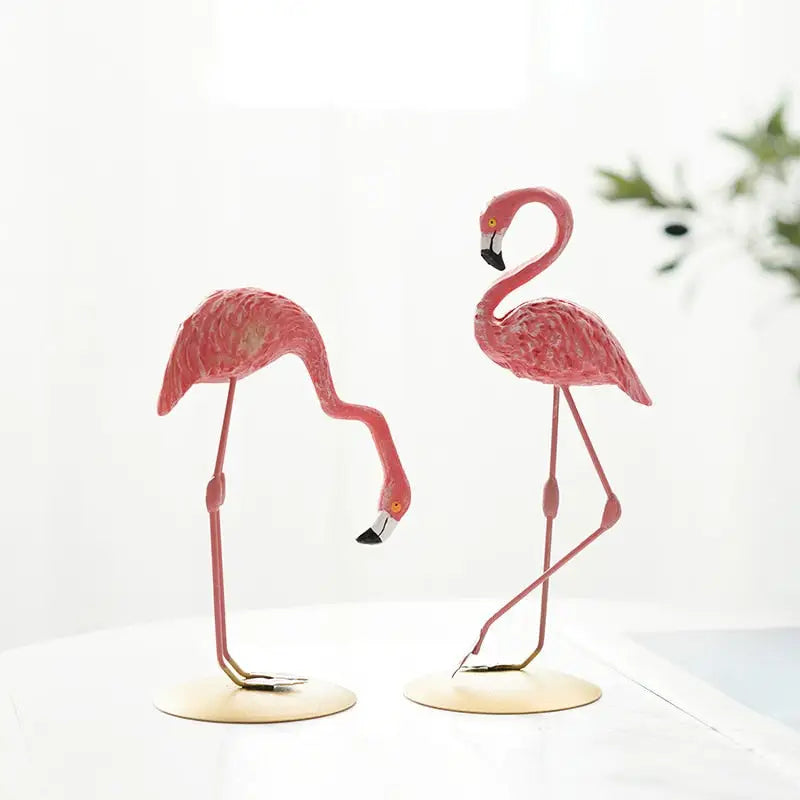 Flamingo Resin Statue
