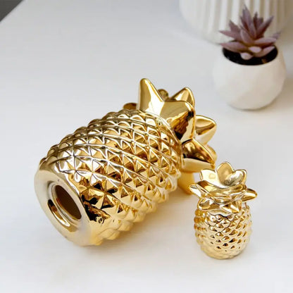 Golden Pineapple Decor