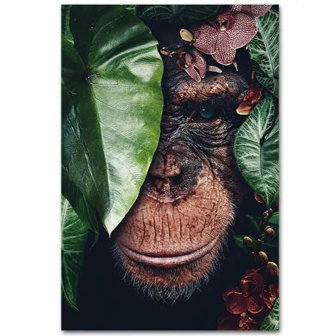monkey-head-poster