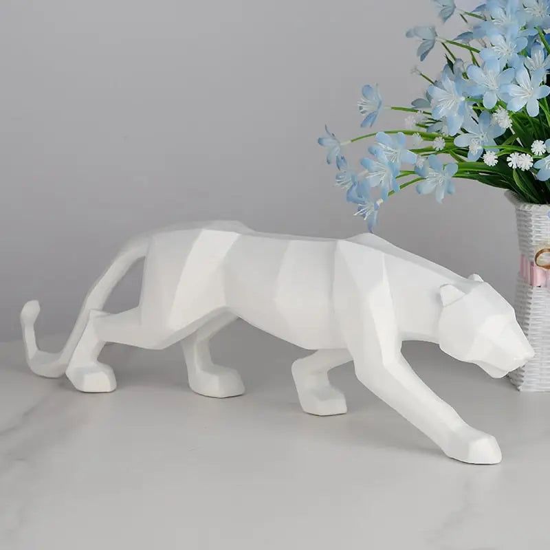 Origami Panther Statue