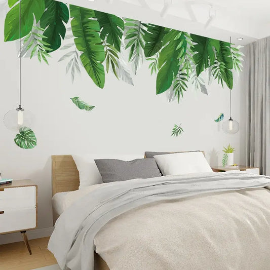 Tropical bedroom stickers