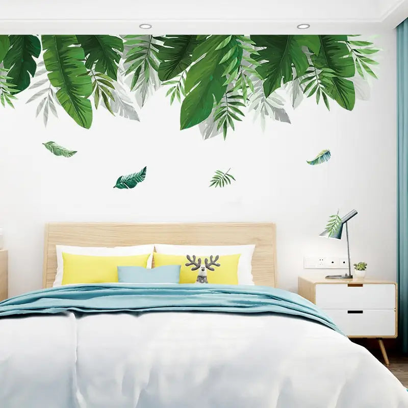 Tropical bedroom stickers
