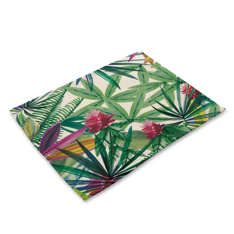 Tropical Flower Placemat