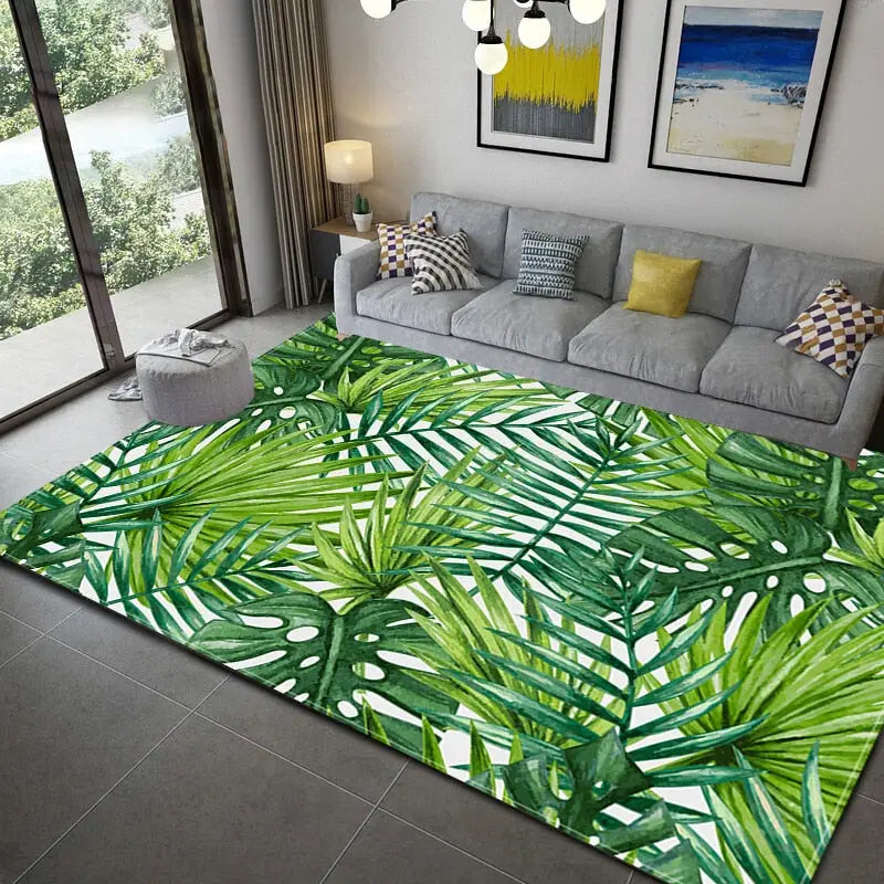 Tropical indoor carpet