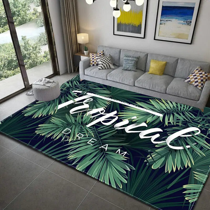 Tropical Jungle Carpet