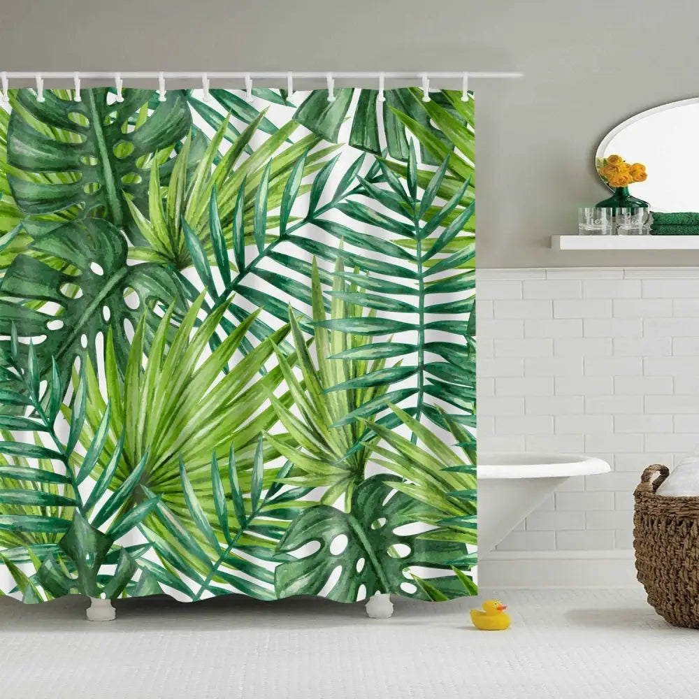 Tropical Jungle Shower Curtain
