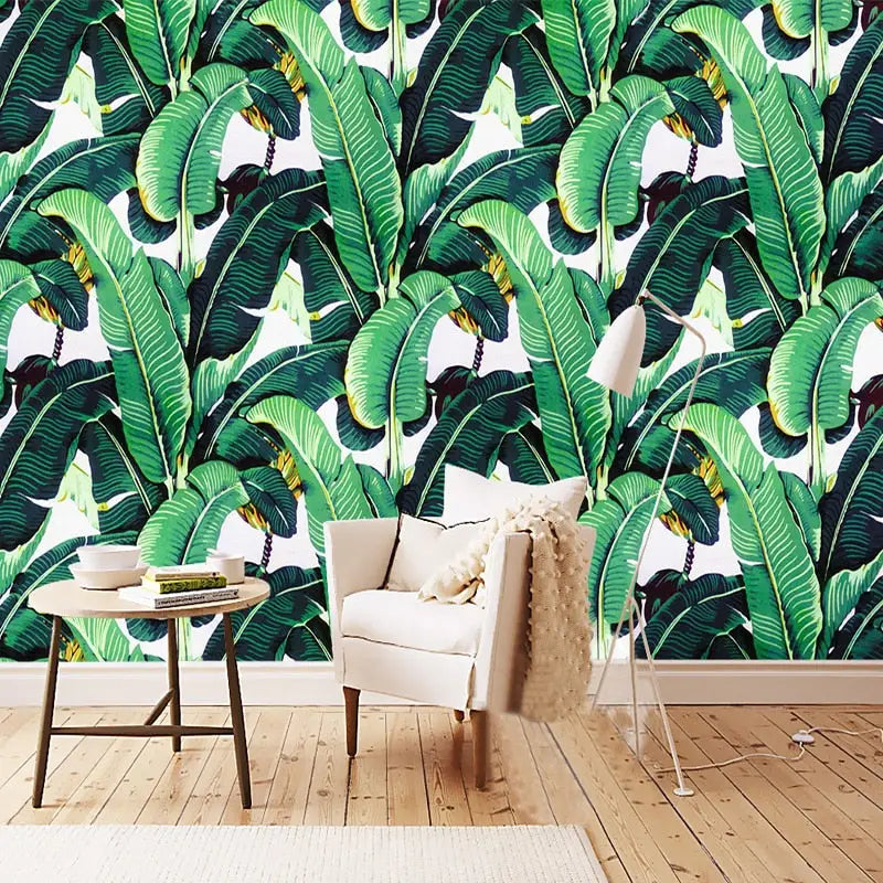 Tropical Leaf Wallpaper