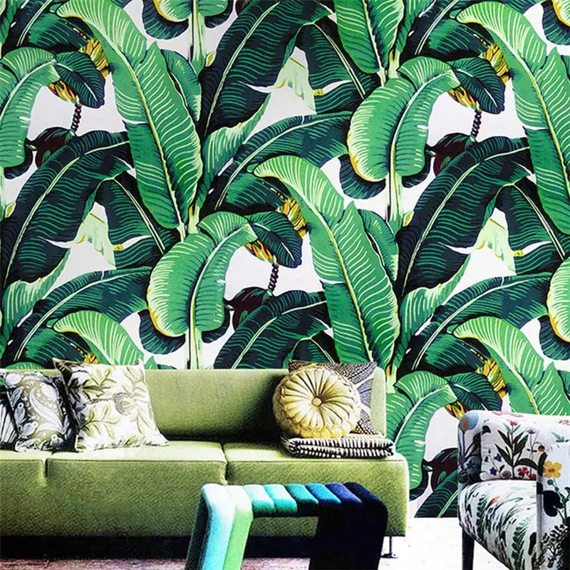 Tropical Leaf Wallpaper