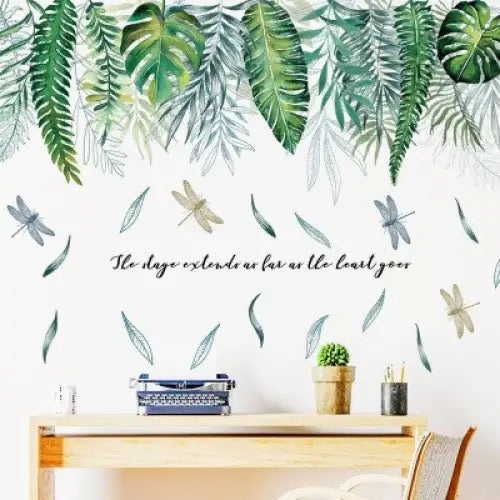 Tropical leaves Sticker