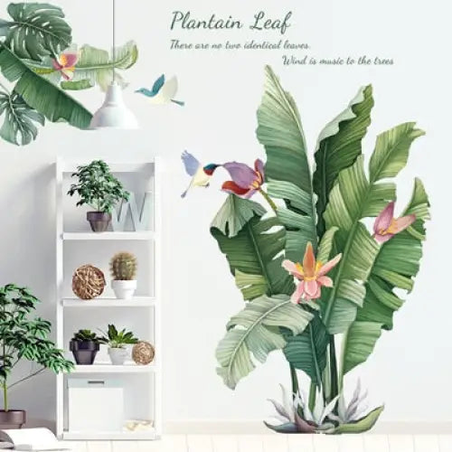 Tropical leaves Sticker