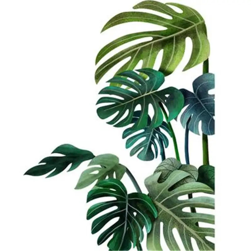 Tropical leaves Sticker