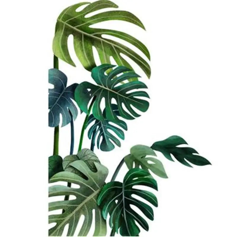 Tropical leaves Sticker