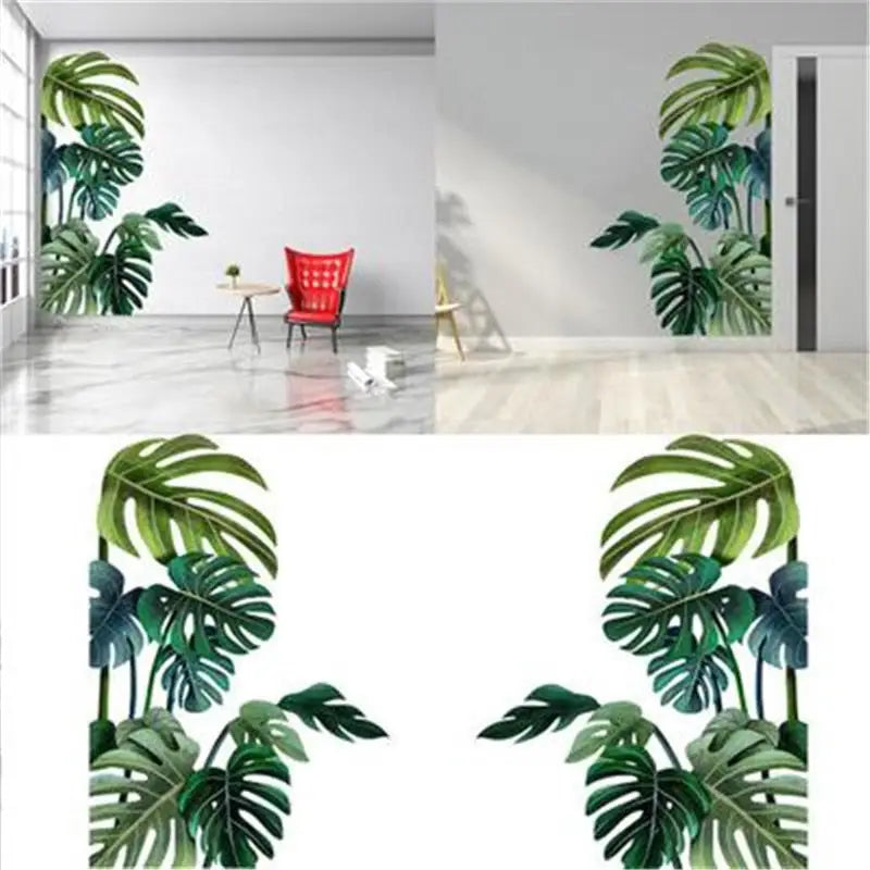 Tropical leaves Sticker