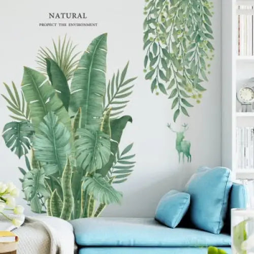 Tropical leaves Sticker
