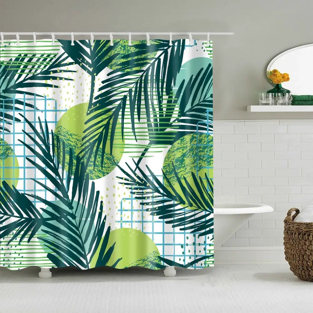 tropical-palm-shower-curtains