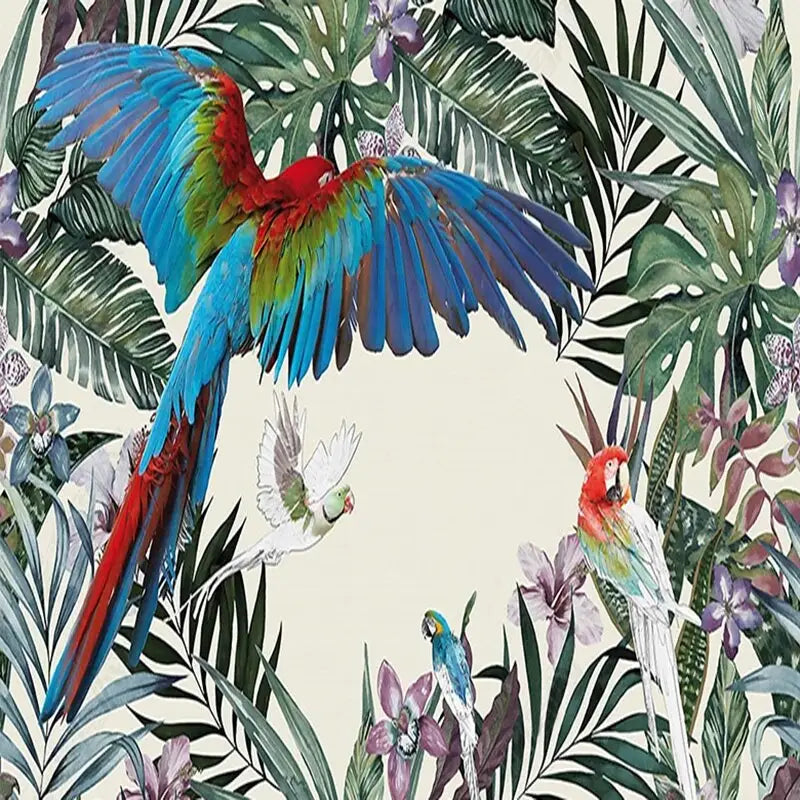 Tropical Parrot Wallpaper