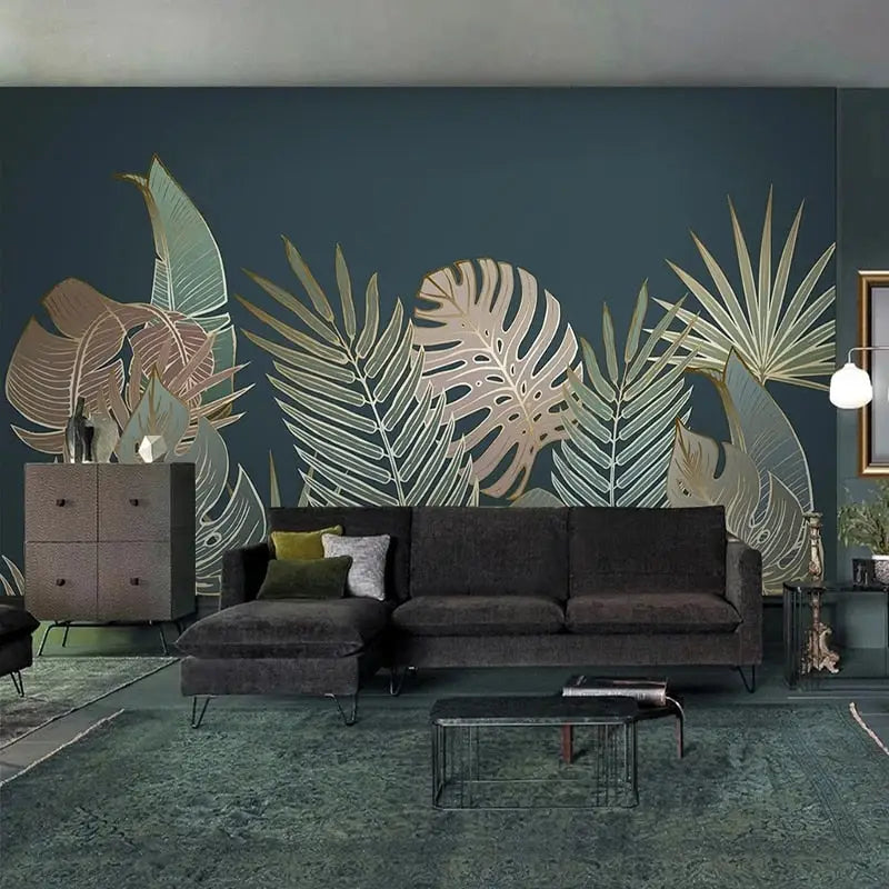 Tropical Wallpaper for Living Room